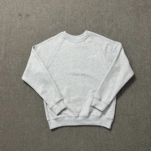 762 gray round neck