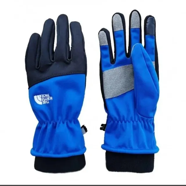The North Face Fleece Gloves Two-Tone with Grip Panels
