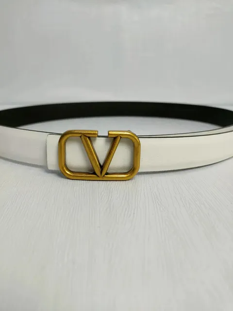 Valentino VLogo Belt Two-Tone