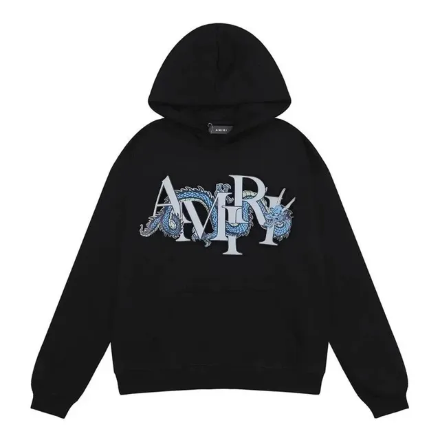 Amiri Hoodie Dragon Logo