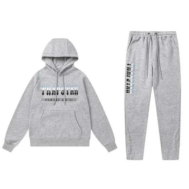 Trapstar Hoodie and Joggers Set Thaustan Print