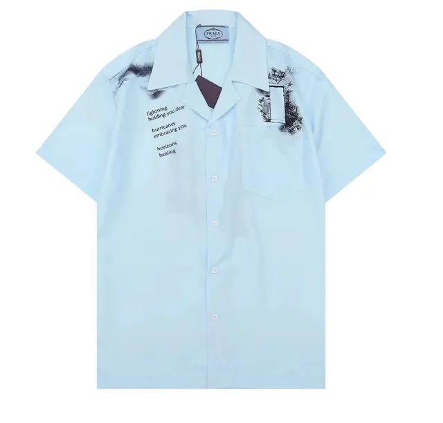 Prada Short-Sleeve Shirt Printed