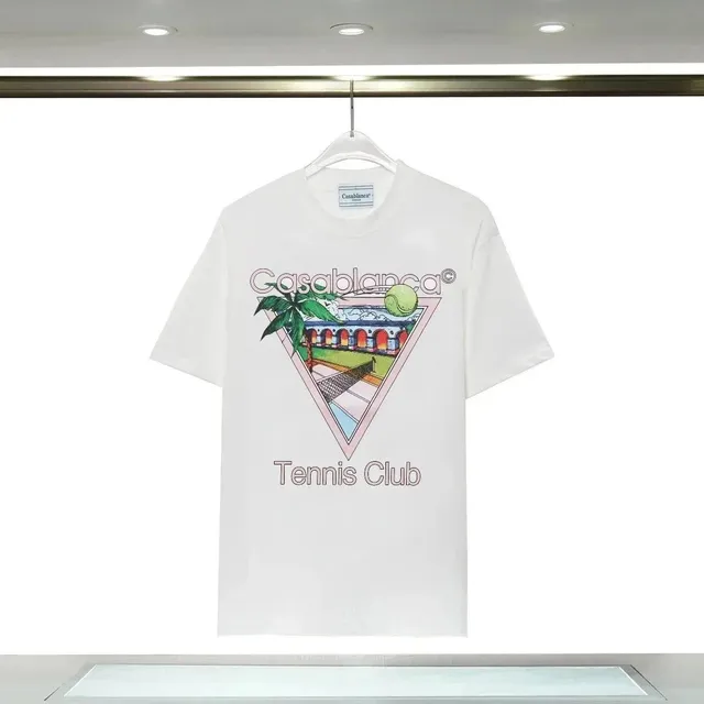 Casablanca Tennis Club Tee Graphic Print