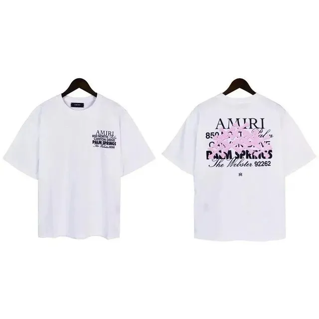 Amiri Graphic Tee Palm Springs Print