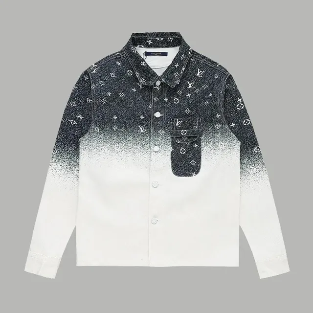 Louis Vuitton Denim Shirt Monogram Gradient