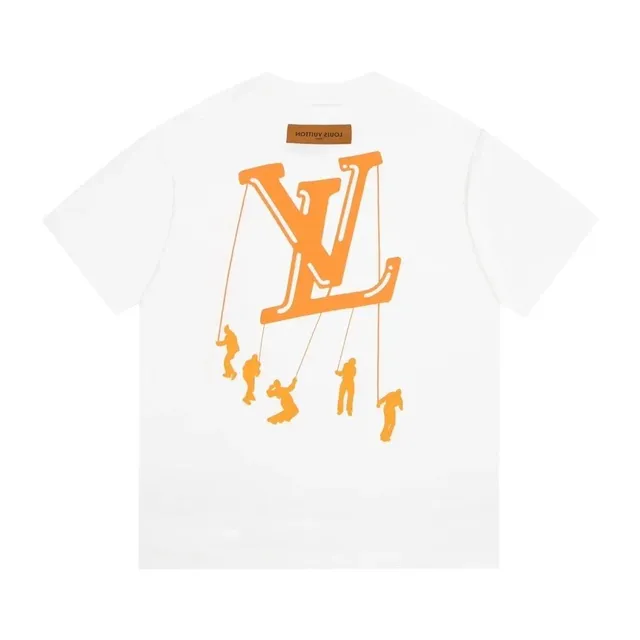 Louis Vuitton T-Shirt Puppet Logo Print