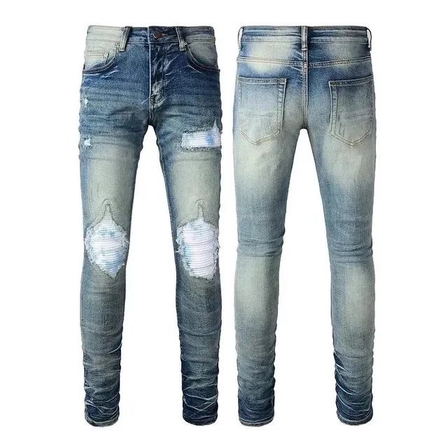 Levi's 501 Skinny Distressed Ripped