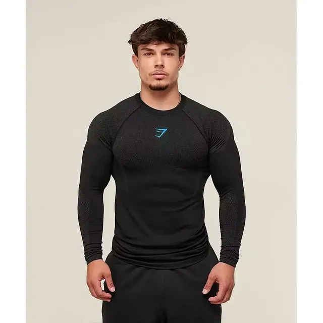 Gymshark Long Sleeve Base Layer Mesh Panel