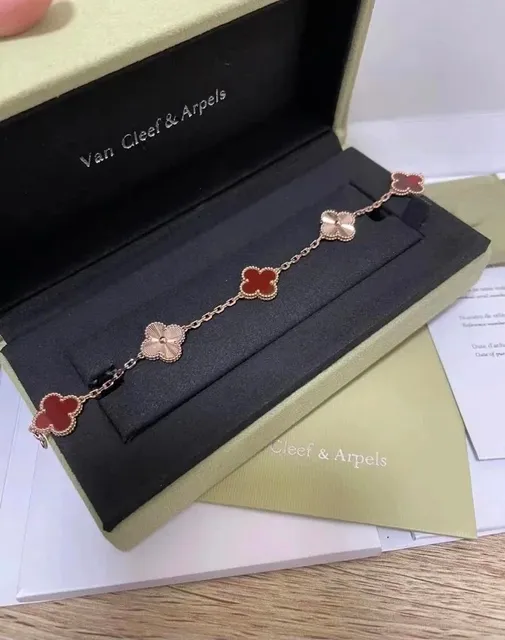 Van Cleef & Arpels Alhambra Bracelet Five Motifs