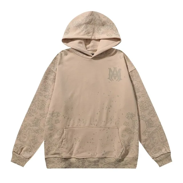 Amiri Hoodie Paisley Print