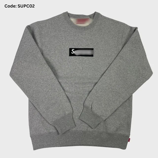 Supreme Crewneck Sweatshirt Box Logo