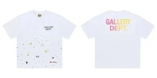 Gallery Dept. T-Shirt Paint Splatter White