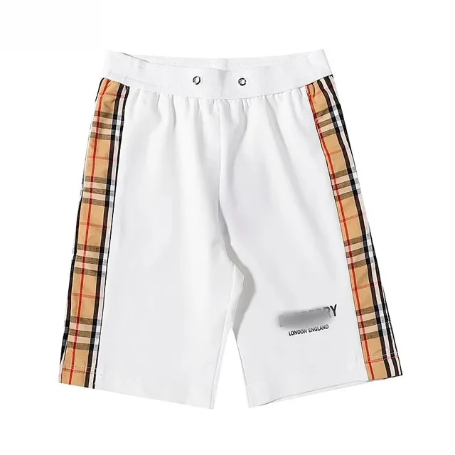 Burberry Side Stripe Shorts Classic Check Tape
