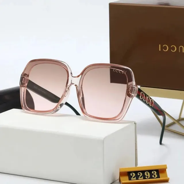 Gucci Square Sunglasses Acetate Frame with Web Detail