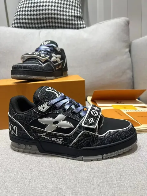 Louis Vuitton LV Trainer Monogram Croc