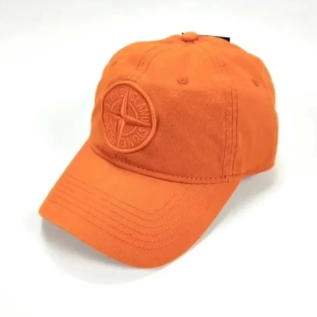 Stone Island Baseball Cap Embroidered Compass Rose