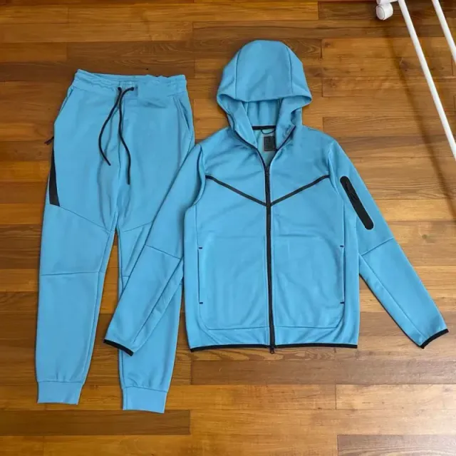 Lake blue suit