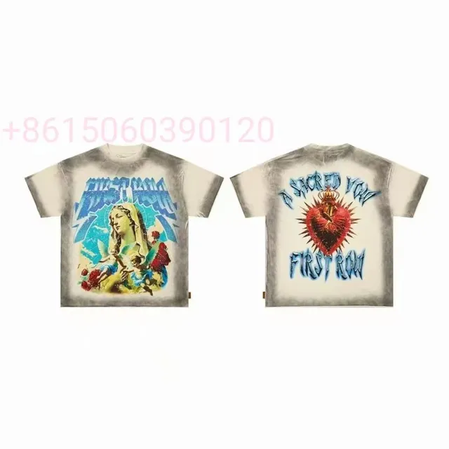 First Row Graphic Tee Sacred Heart Print