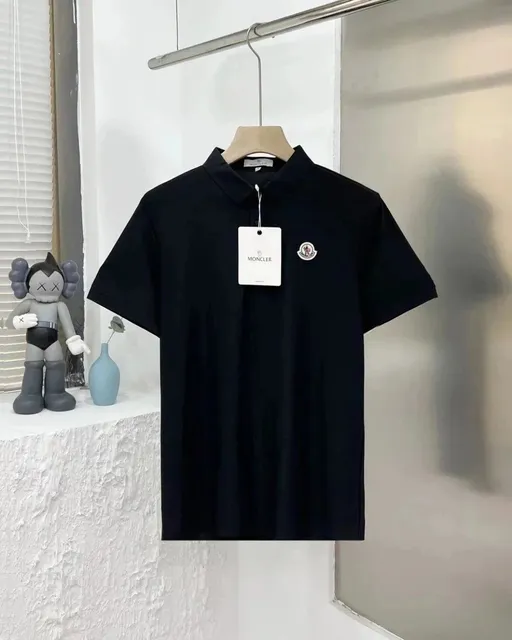Moncler Polo Shirt Logo Patch