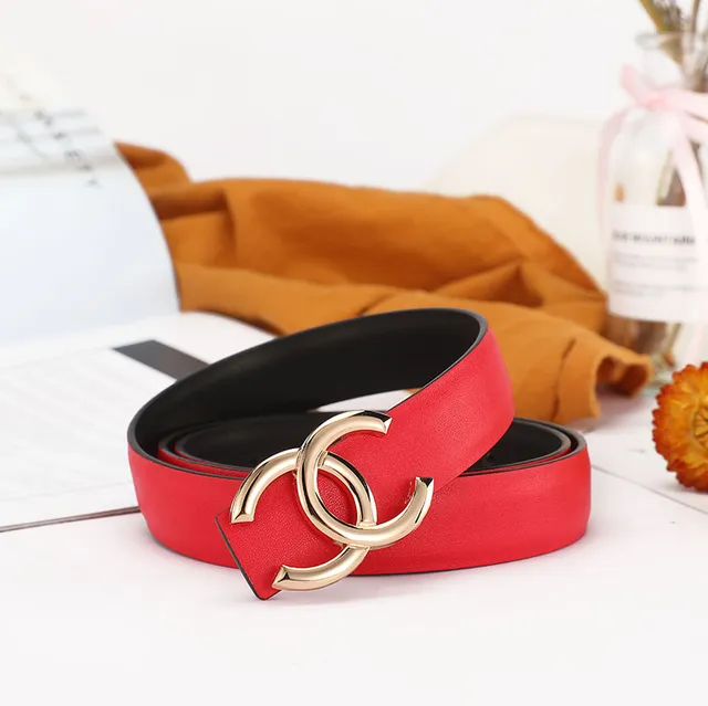 Chanel Double C Belt Reversible Red/Black