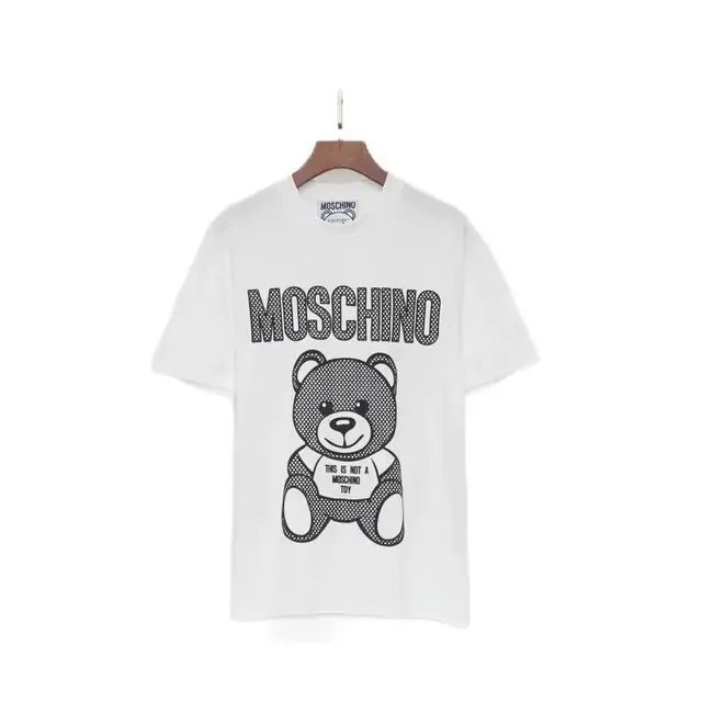 Moschino Graphic Tee Bear Logo Print
