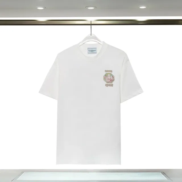 Casablanca Sport Tee Embroidered Logo
