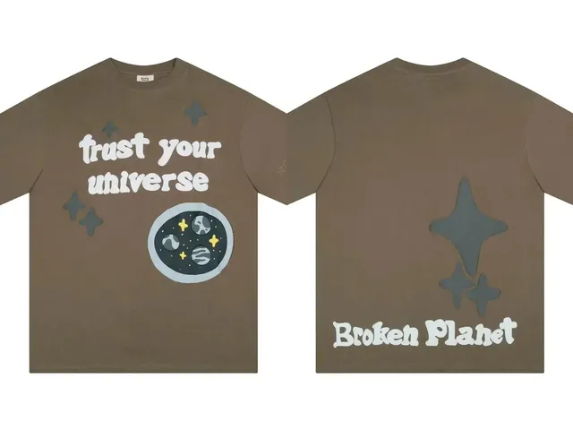 Broken Planet Trust Your Universe Tee Cosmic Print