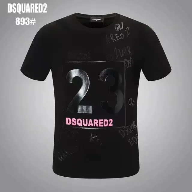 Dsquared2 Graphic T-Shirt 23 Logo Print