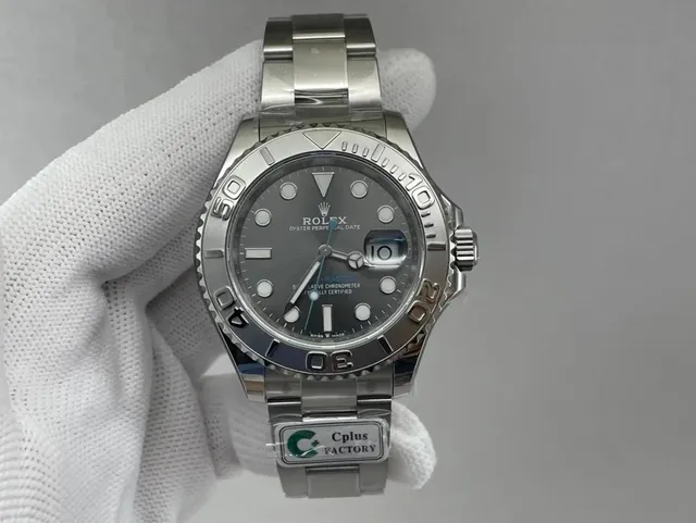 Rolex Oyster Perpetual Date Grey Dial