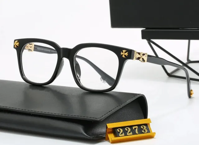 Chrome Hearts Optical Frame Cross Logo Detail