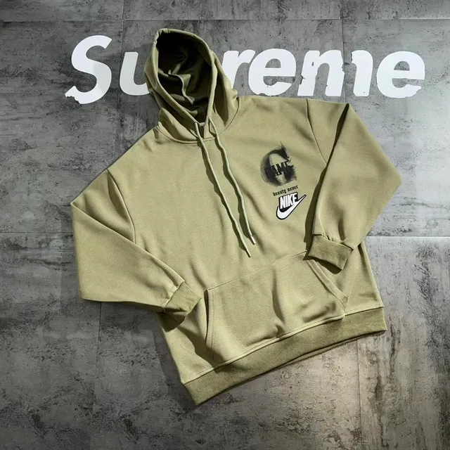 Supreme Hooded Sweatshirt Nike Beauty Never