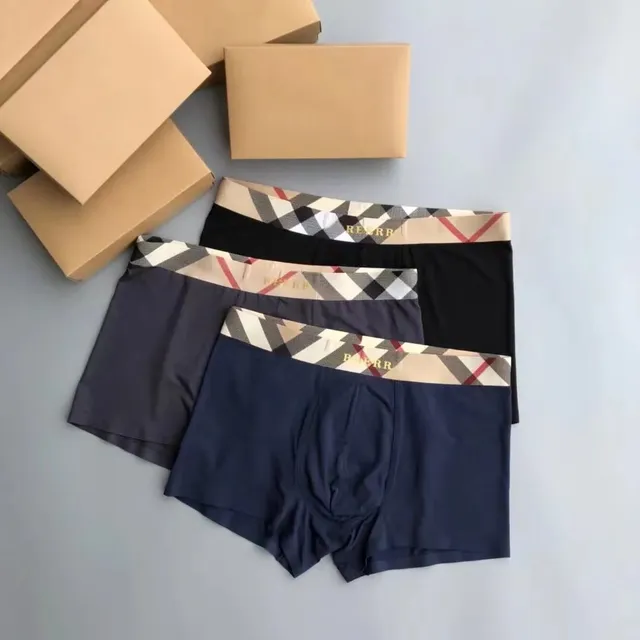 Burberry 黑+灰+蓝 礼盒装