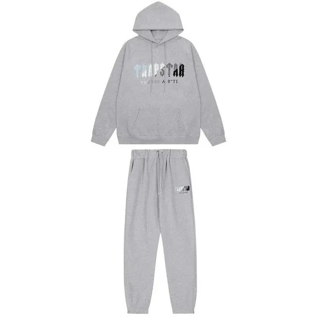 Trapstar Hoodie and Joggers Set Logo Print