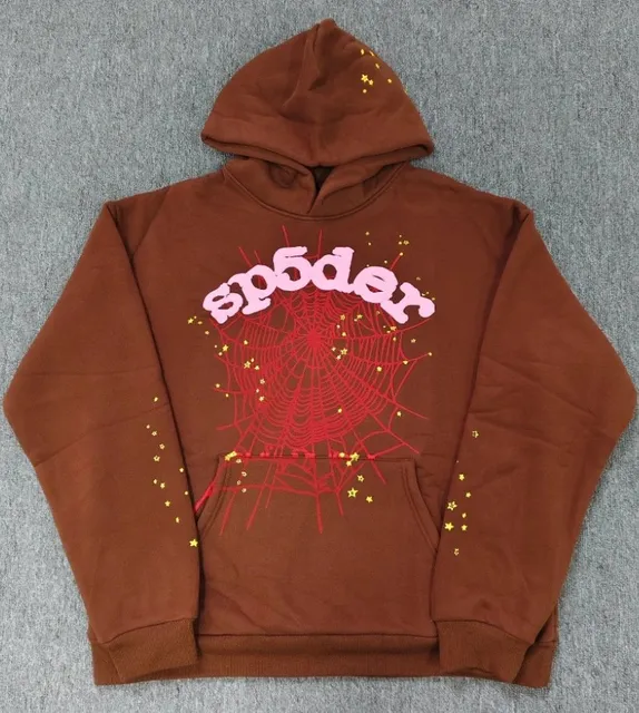 Sp5der Hoodie Spider Web Graphic