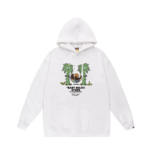 BAPE × Corteiz Hoodie Baby Milo Store Graphic