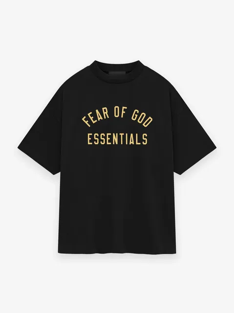 Fear of God Essentials Arch Logo Tee Gold Arch