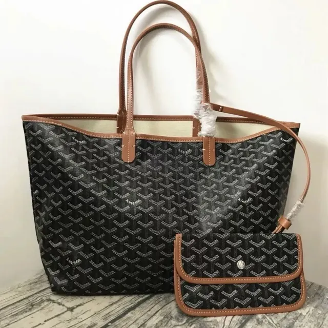 Goyard Saint Louis Tote Chevron Print