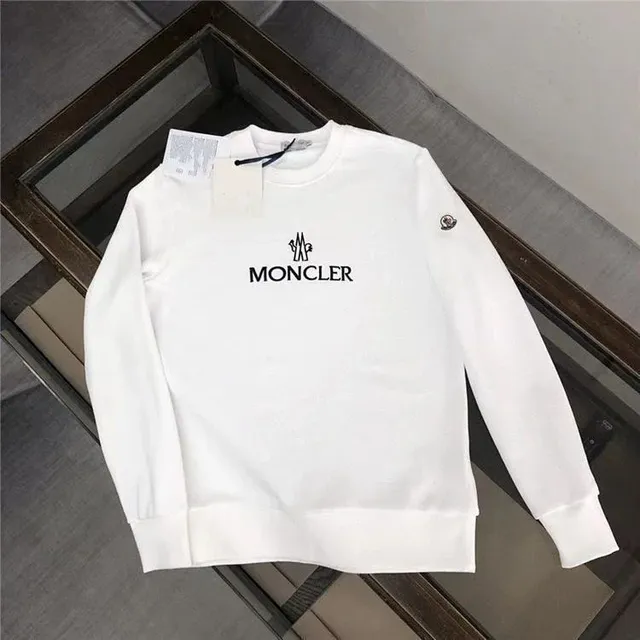 Moncler Crewneck Sweatshirt Logo Embroidered