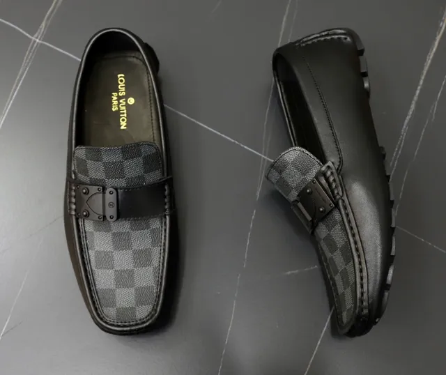 Louis Vuitton Driver Loafer Damier Graphite