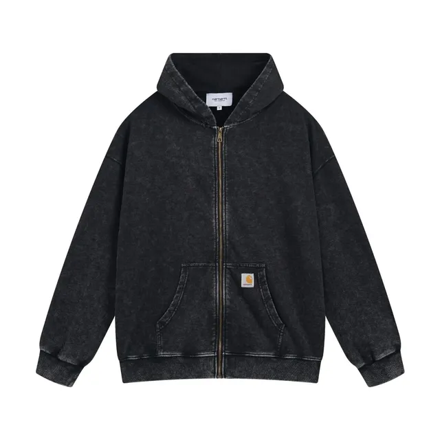 Carhartt Zip-Up Hoodie Acid Wash