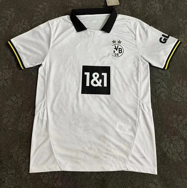 Borussia Dortmund Home Jersey 1&1 Sponsor