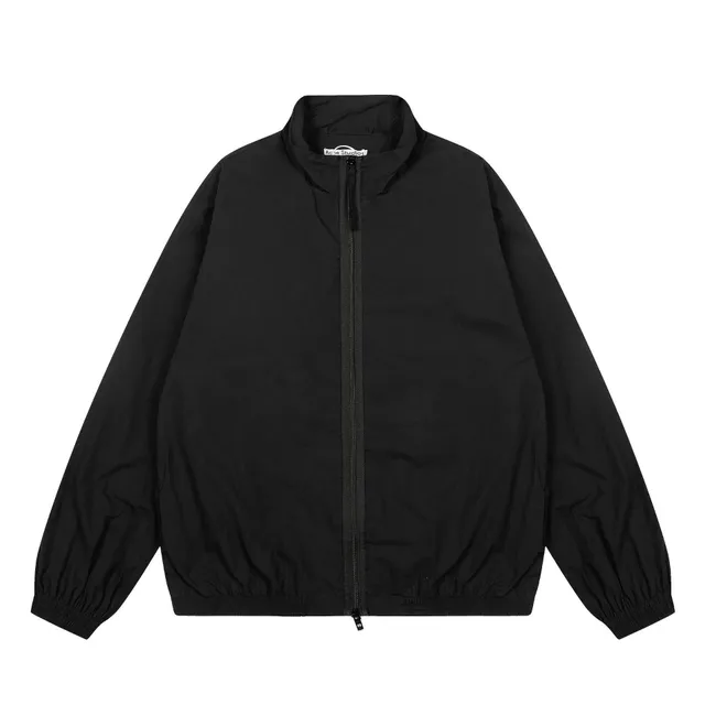 Acne Studios Zip-Up Jacket Solid Black
