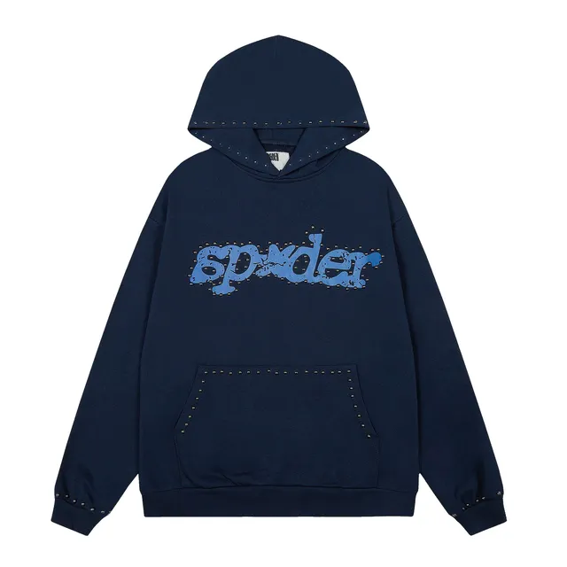 Sp5der Hoodie Studded Logo