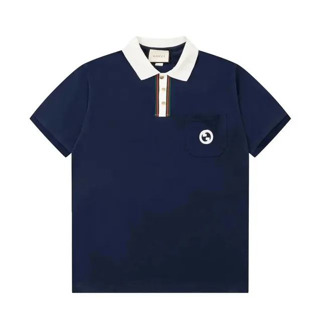 Gucci Polo Shirt Web Stripe Collar