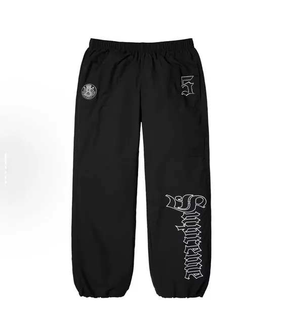 Supreme Track Pants Gothic Logo