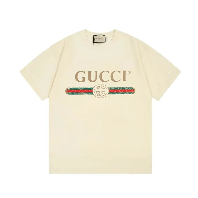 Gucci Logo T-Shirt Web Stripe