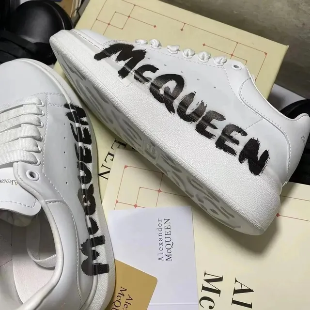 Alexander McQueen Oversized Sneaker Painted Logo