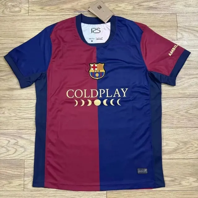 FC Barcelona Home Jersey Coldplay Collaboration