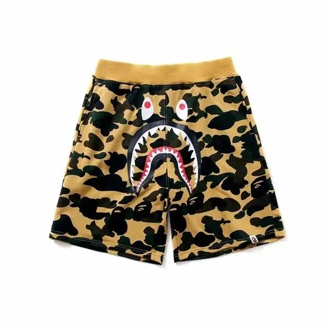 BAPE Shark Shorts Camo Shark