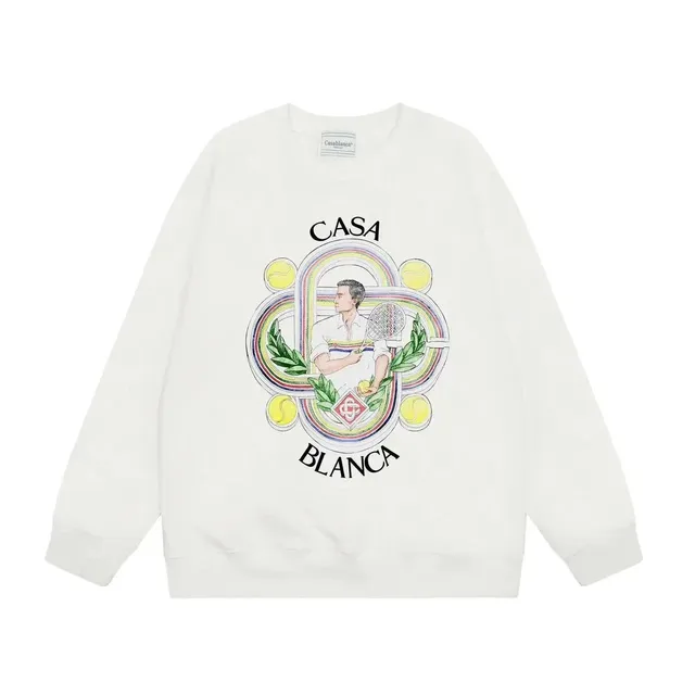 Casablanca Casa Blanca Sweatshirt Tennis Graphic